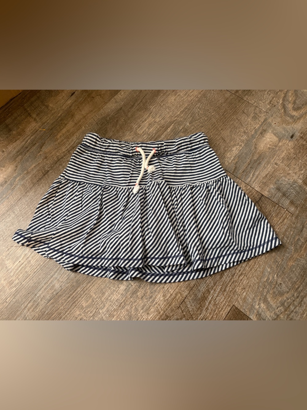 🌸 $10 SALE 🌸 Cat & Jack White and Navy Striped Waistband Shorts